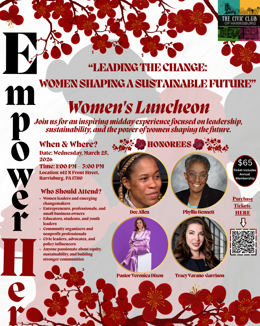 EmpowerHER Luncheon “Leading the Change: Women Shaping a Sustainable Future”