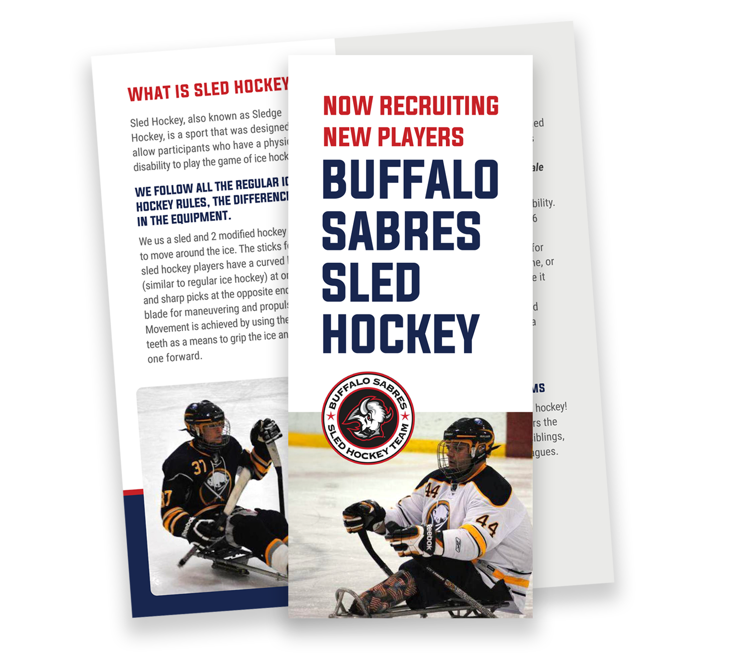 Sled Hockey Brochure