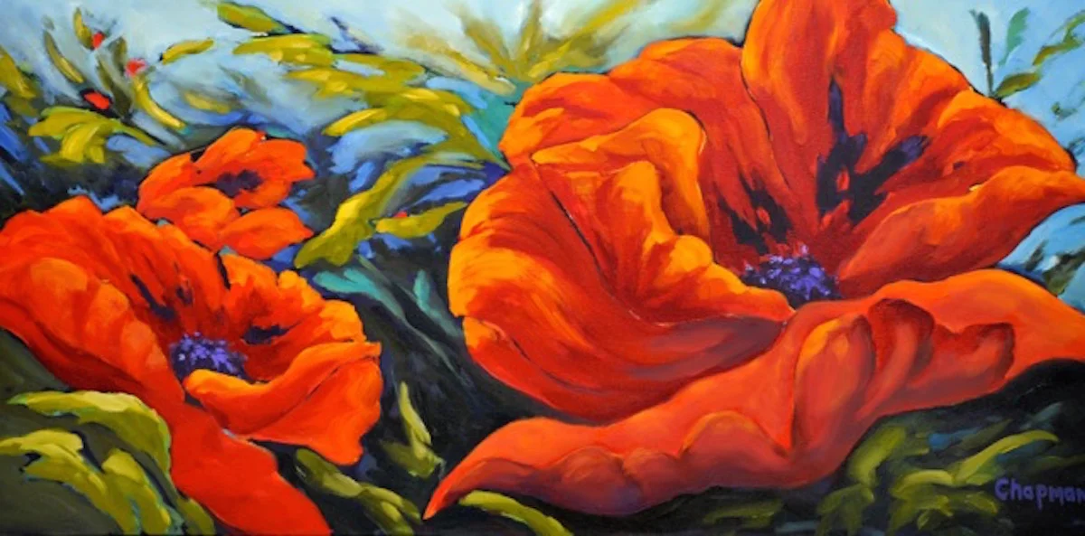 "Breezy Day" (24" x 48") Oil on Canvas $2950 (Contact the Artist) Available