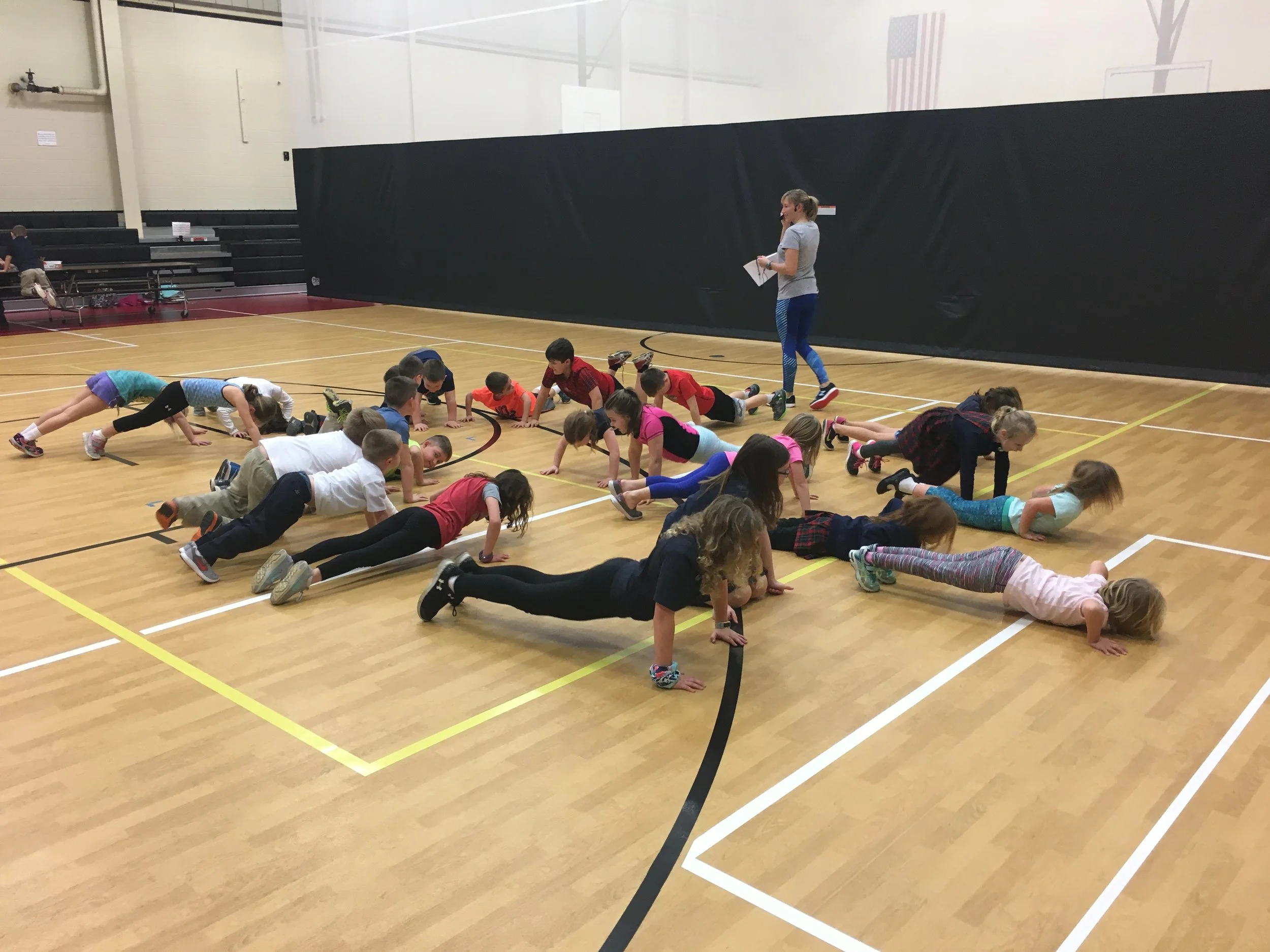 Telephone: Push-Ups after ending with the wrong message