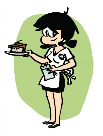 Tina, from my comic strip Tina's Groove. The strip, syndicated world wide by King Features Syndicate, launched in March, 2002. 