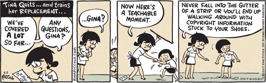 Poor Gina... here I go playing with the form... how strangely liberating it was to do this!
