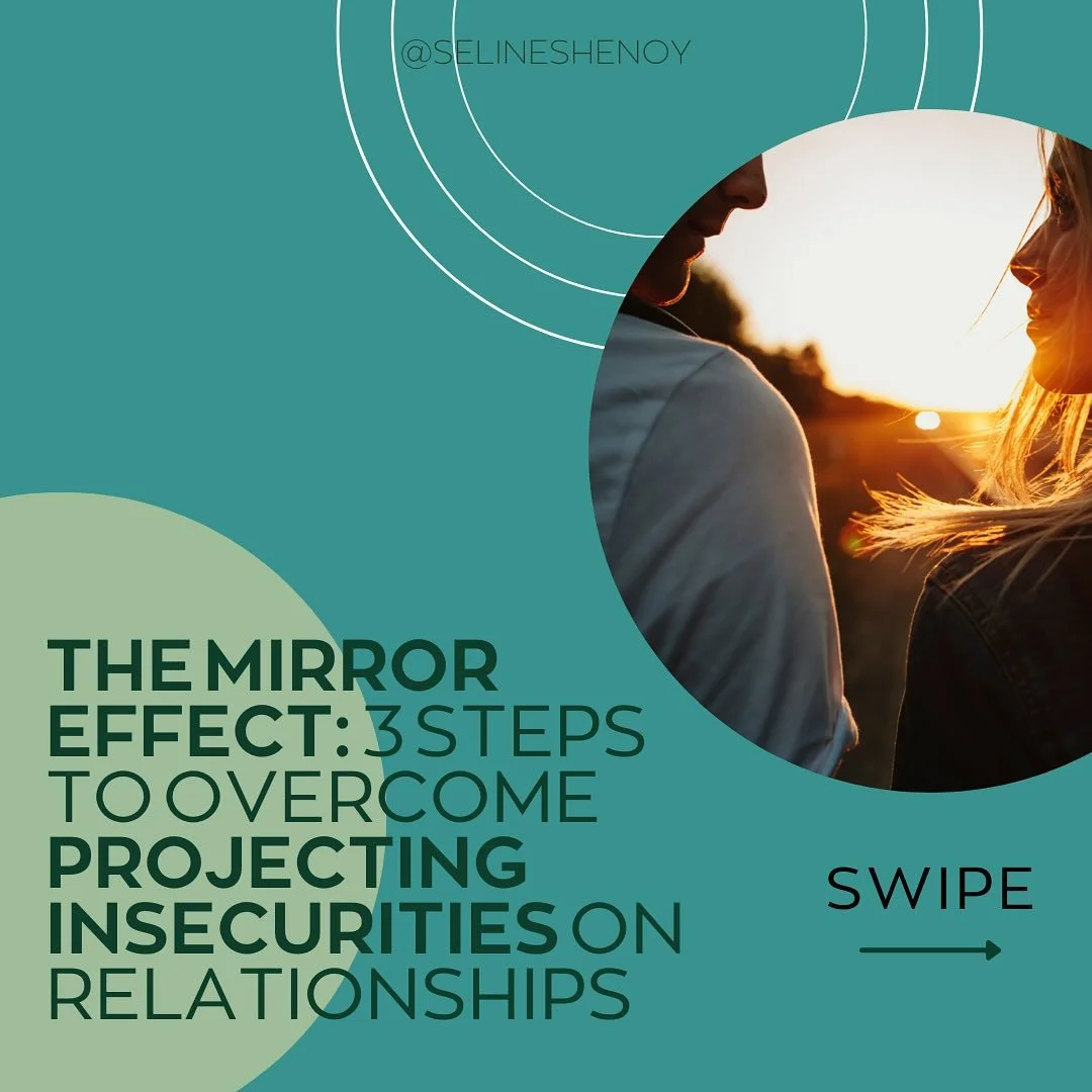 The Mirror Effect refers to the tendency of individuals to see their own insecurities reflected in their relationships.

Projecting insecurities onto a partner can profoundly impact the dynamics of a relationship and lead to feelings of mistrust, res