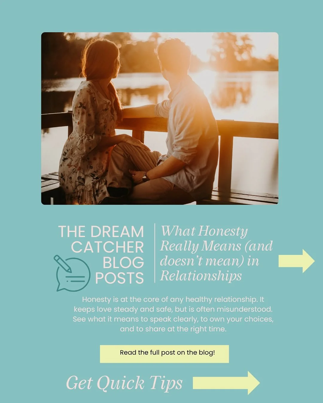 Honesty in relationships: A double-edged sword? ⚔️

Some use it to cut others down, while others hide truths to avoid conflict. But what does real honesty look like?

Learn how to speak clearly, own your choices and share at the right time without hu