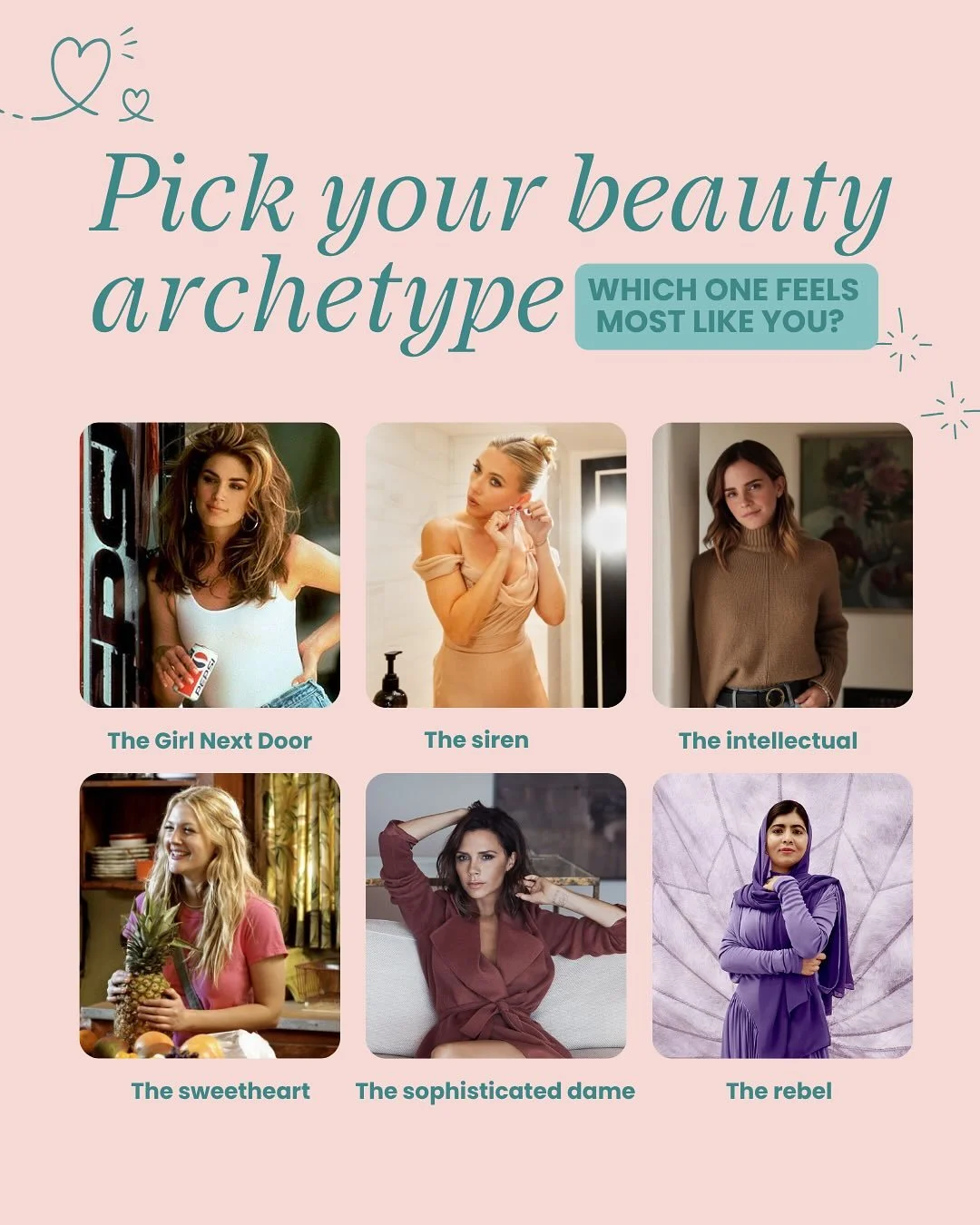 Your beauty is not a mold to squeeze into, it is a signature to own. 👗

In my book, Beauty Redefined, I created a quiz that helps you find your beauty archetype, the style energy you naturally radiate. So many of us were taught how to look, dress, a