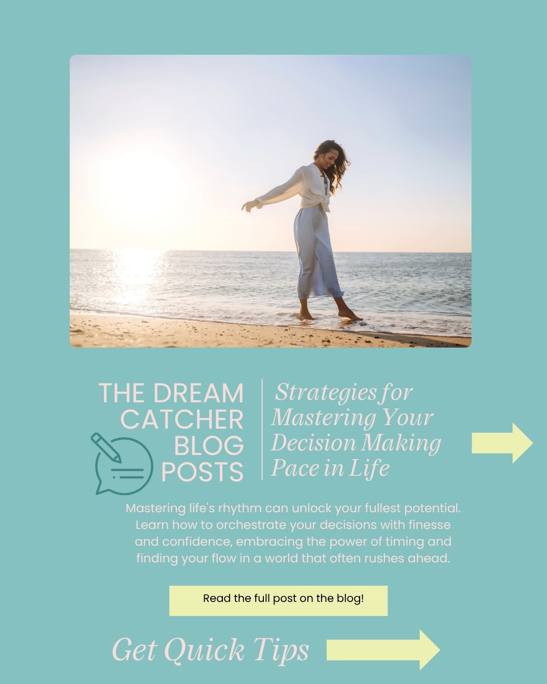 Life feels different when you find your own rhythm 🎶

Just like a musician locks into the perfect tempo, you can find balance by trusting your sense of timing. Not everything needs a rushed yes or an instant no.

Career shift on your mind, or a pers