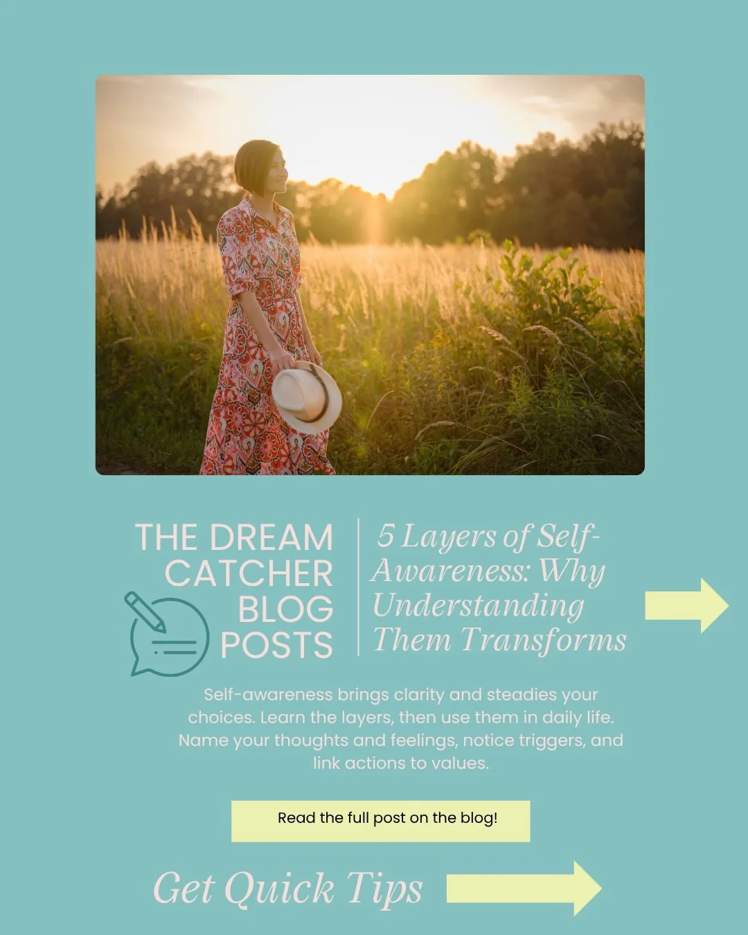 Life feels lighter when you actually understand yourself 💡

So often we live on autopilot and only see the surface. But there are deeper layers that explain why you think, feel, and act the way you do.

The five layers of self-awareness help you see