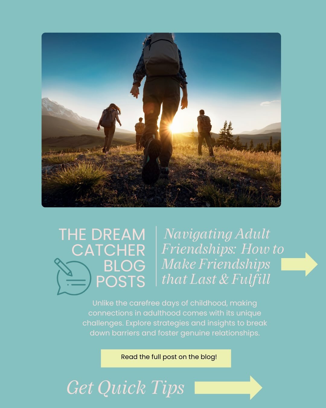 Growing up comes with bills, deadlines, and a never-ending to-do list, and friendships often end up in the backseat. 💼💭

Unlike when we were kids, making friends now can feel tough. Busy schedules, moving to new places, and shifting priorities all 