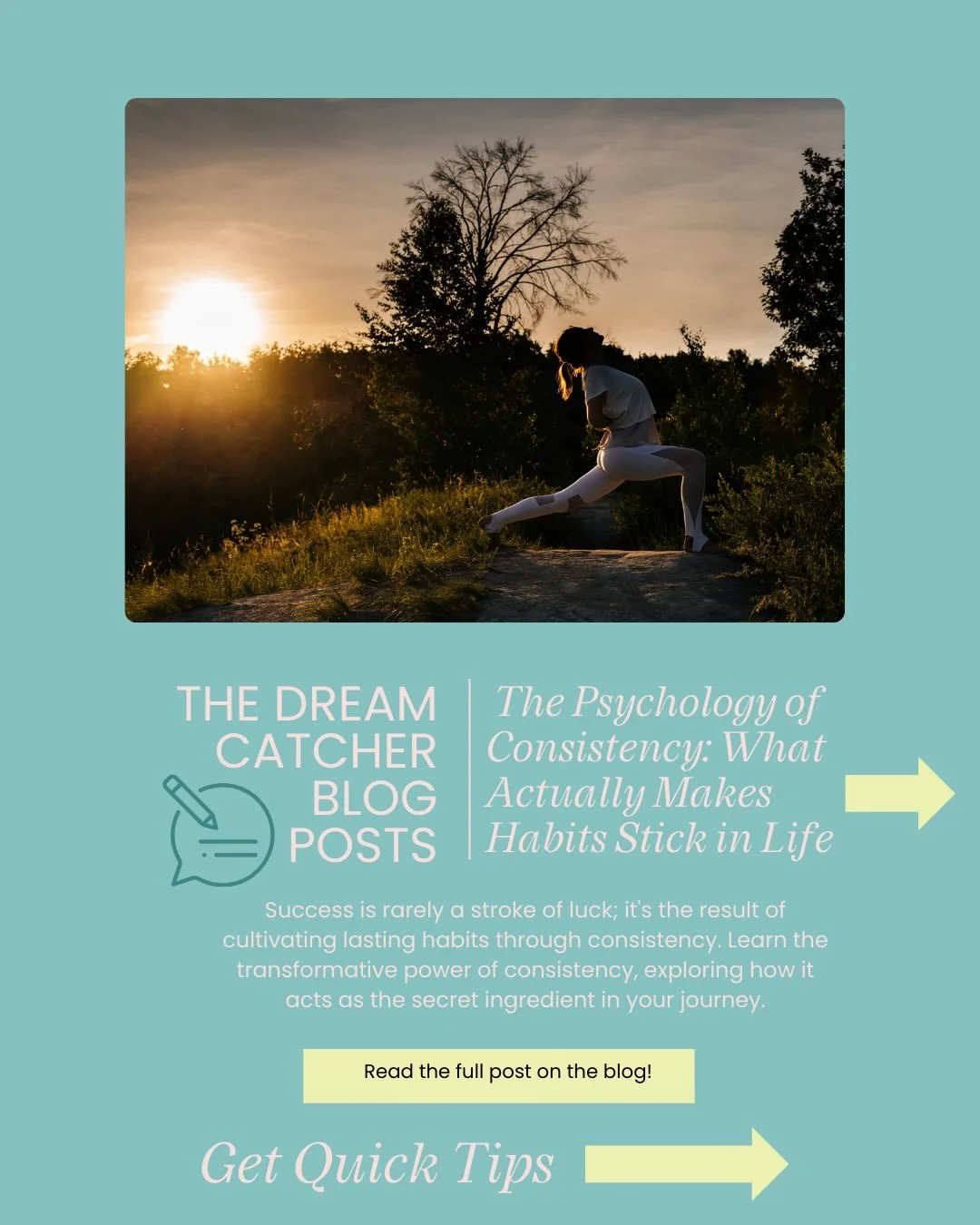 Success usually isn&rsquo;t luck, it&rsquo;s habits built on repeat 🔁. The big moves matter, but it&rsquo;s the small choices you keep making each day that change your life.

Show up, even when it&rsquo;s not perfect. Keep your promises to yourself.