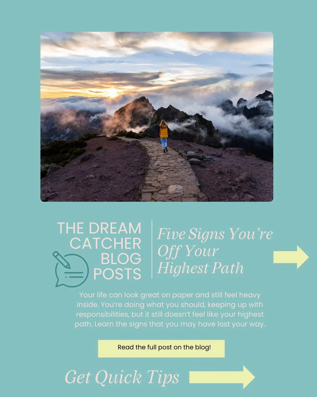 Your life can look amazing on paper &mdash; and still feel heavy inside.
You&rsquo;re doing the &ldquo;right&rdquo; things, staying responsible, moving forward&hellip; yet something feels off.

Your highest path isn&rsquo;t about perfection &mdash; i