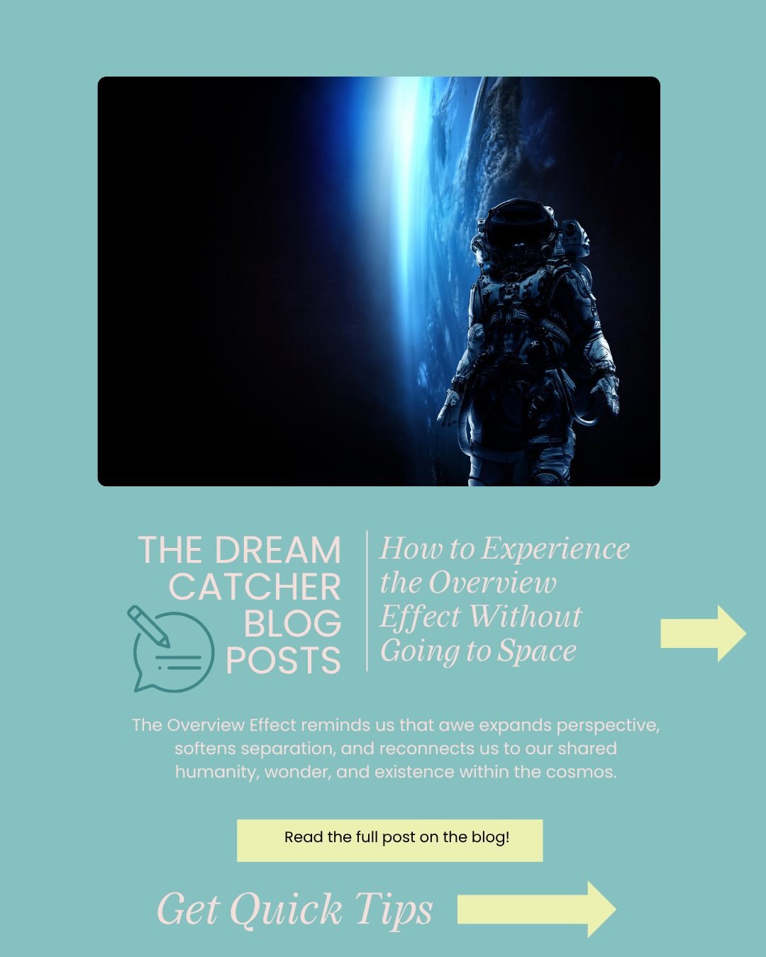 What would change if you could see Earth from space? 🌍✨

Many astronauts return from space speaking less about technology and more about awe, interconnectedness, and the fragility of our planet. From that distance, borders disappear, divisions softe