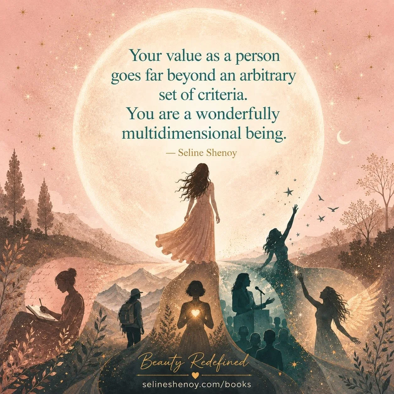 We live in a world that constantly tries to define our worth through appearance, achievement, age, or status.
But you are so much more than any label.

One of the biggest lessons I&rsquo;ve learned is that our value cannot be measured by society&rsqu