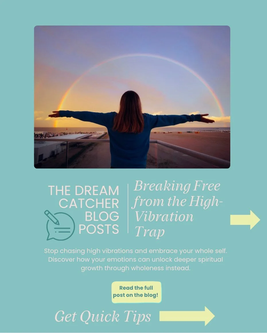 ✨ What if true spiritual growth isn&rsquo;t about feeling positive all the time?

We&rsquo;re often taught to chase &ldquo;high vibrations&rdquo; and avoid difficult emotions. But healing begins when we stop resisting our sadness, fear, and anger&mda