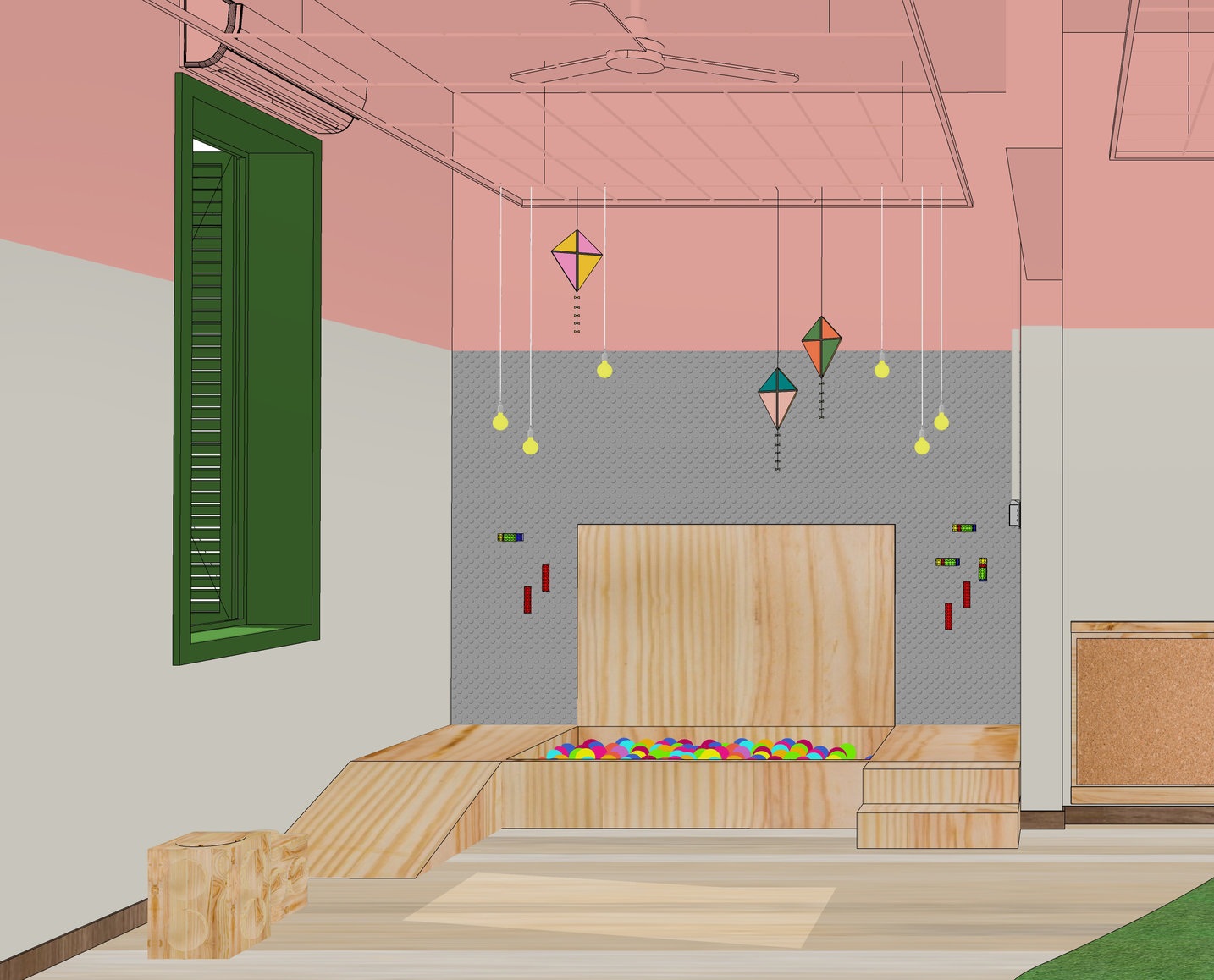 Playroom - Study for a brazilian school | Garimporio's Client