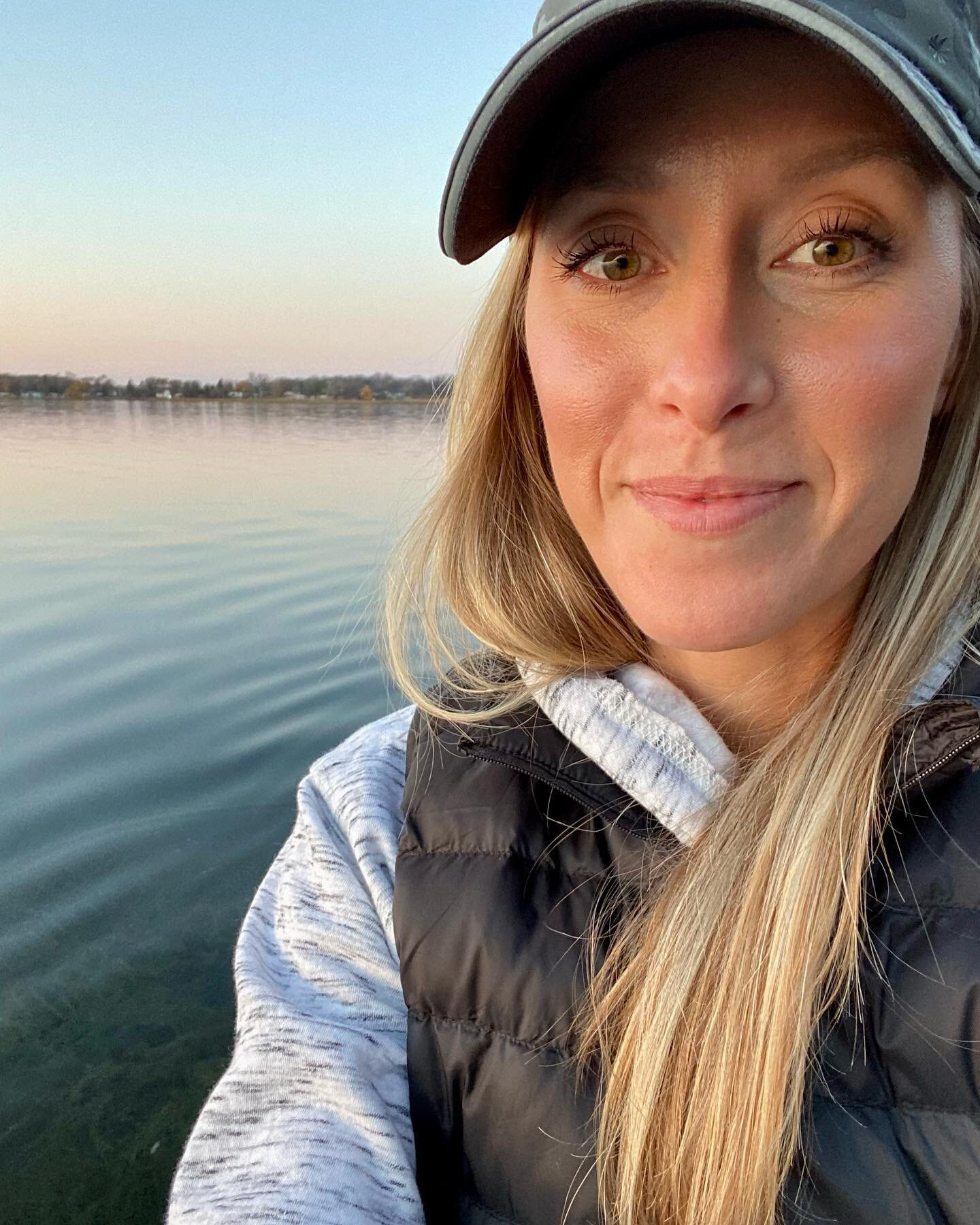 A rare selfie. 📸 Taken this evening on a short sunset kayak w/ the kids.