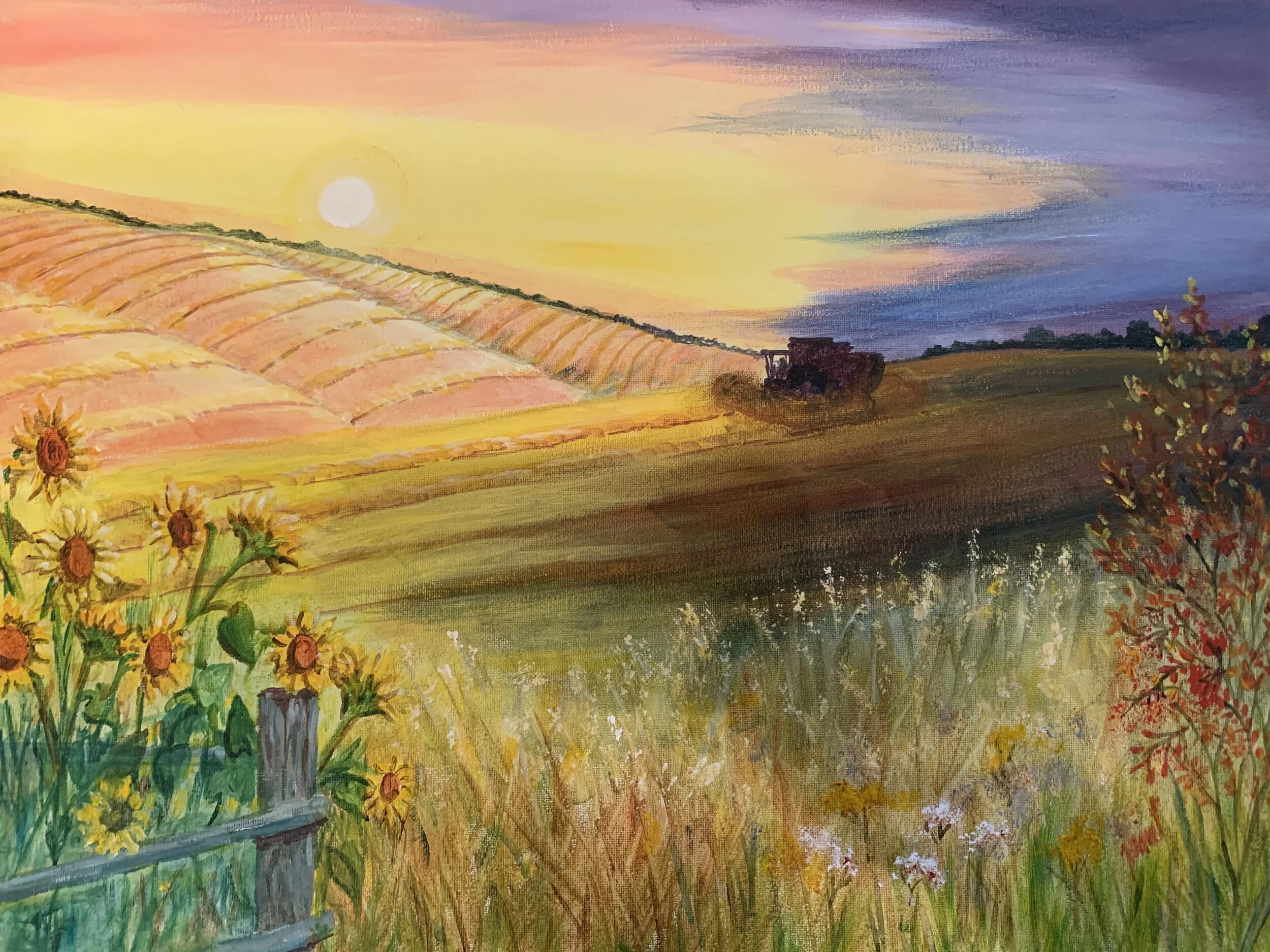 Fall Acrylic Online Class