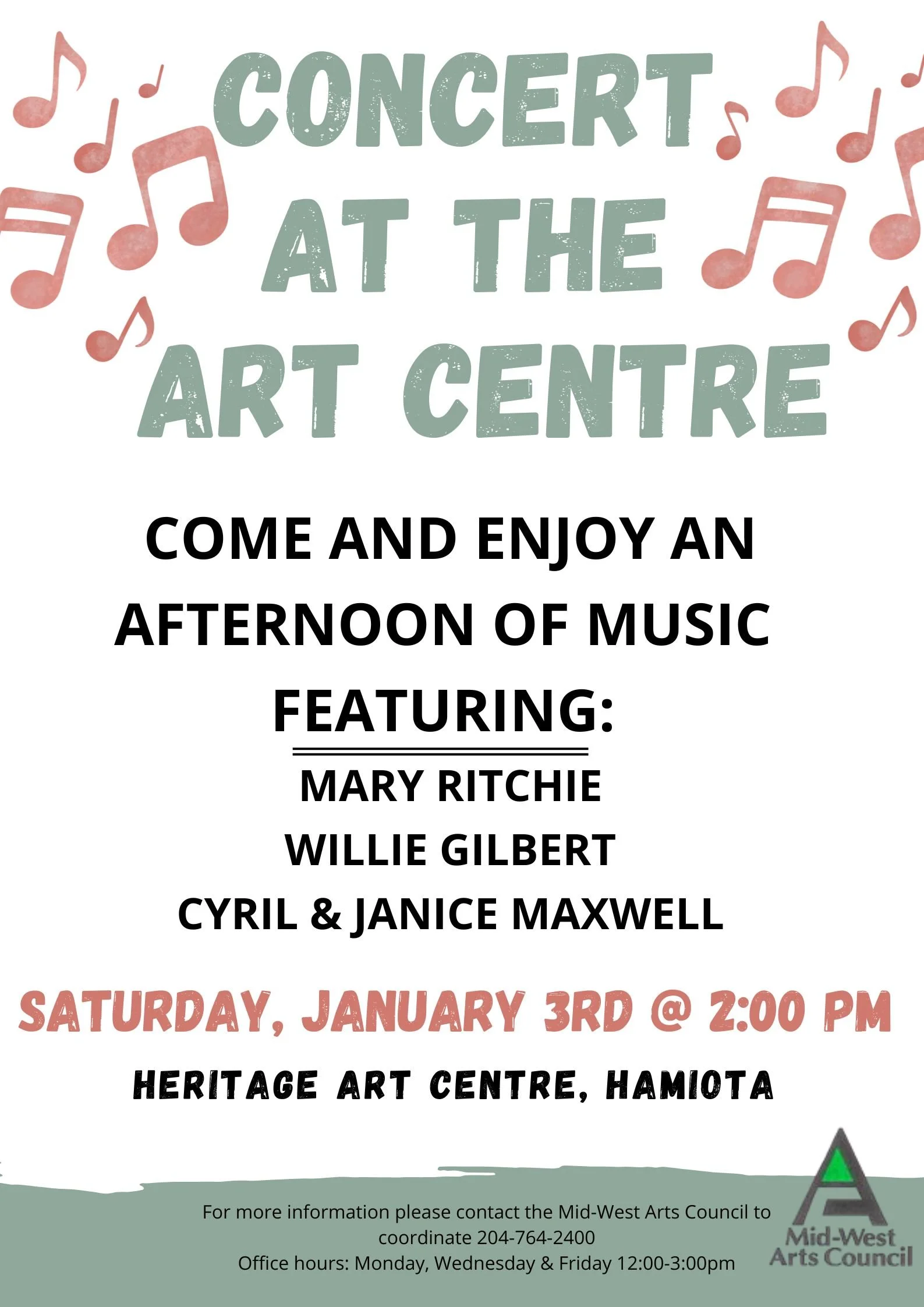 Concert at the Art Centre