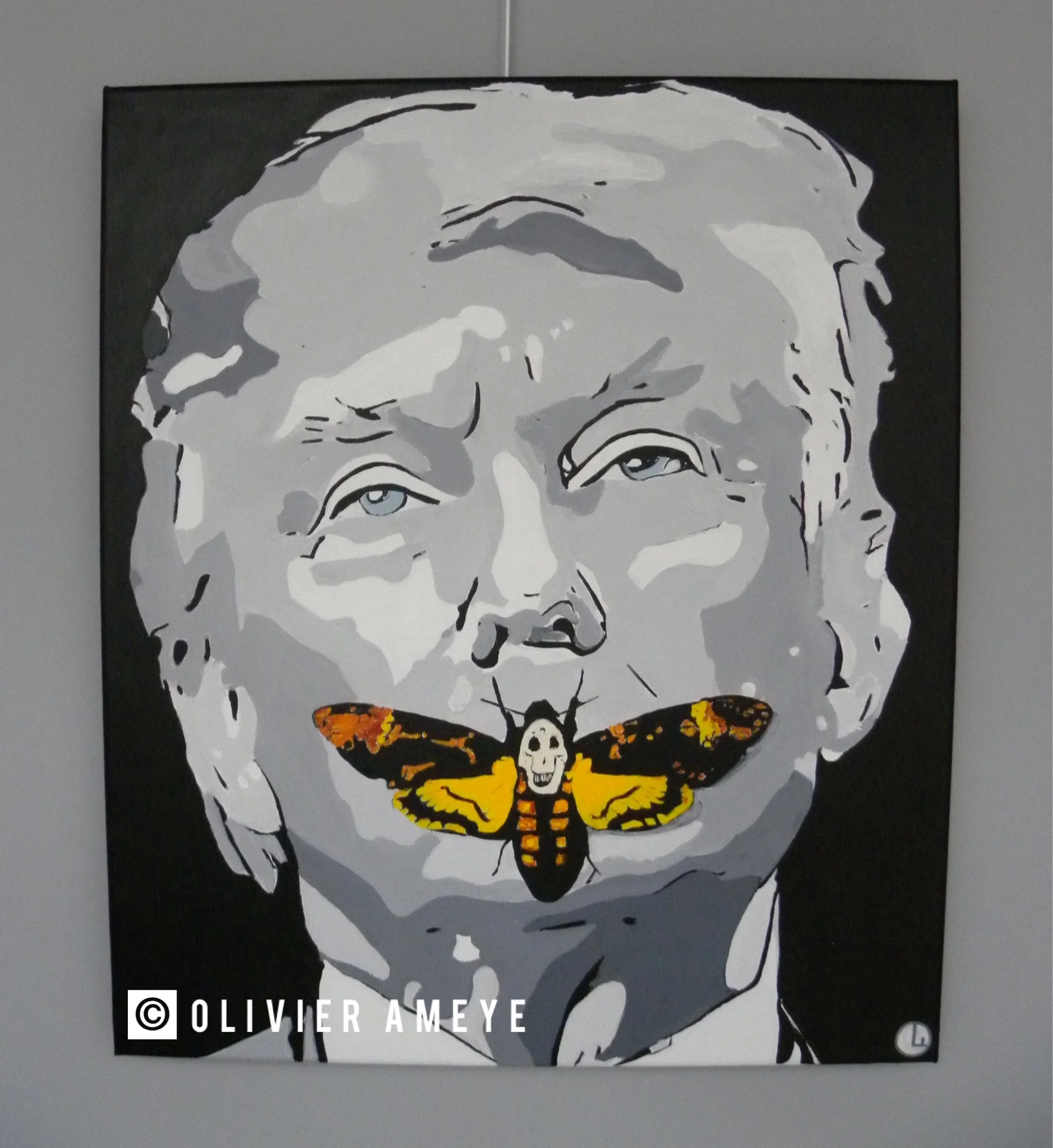 Silent Donald 60 x 70 cm SOLD