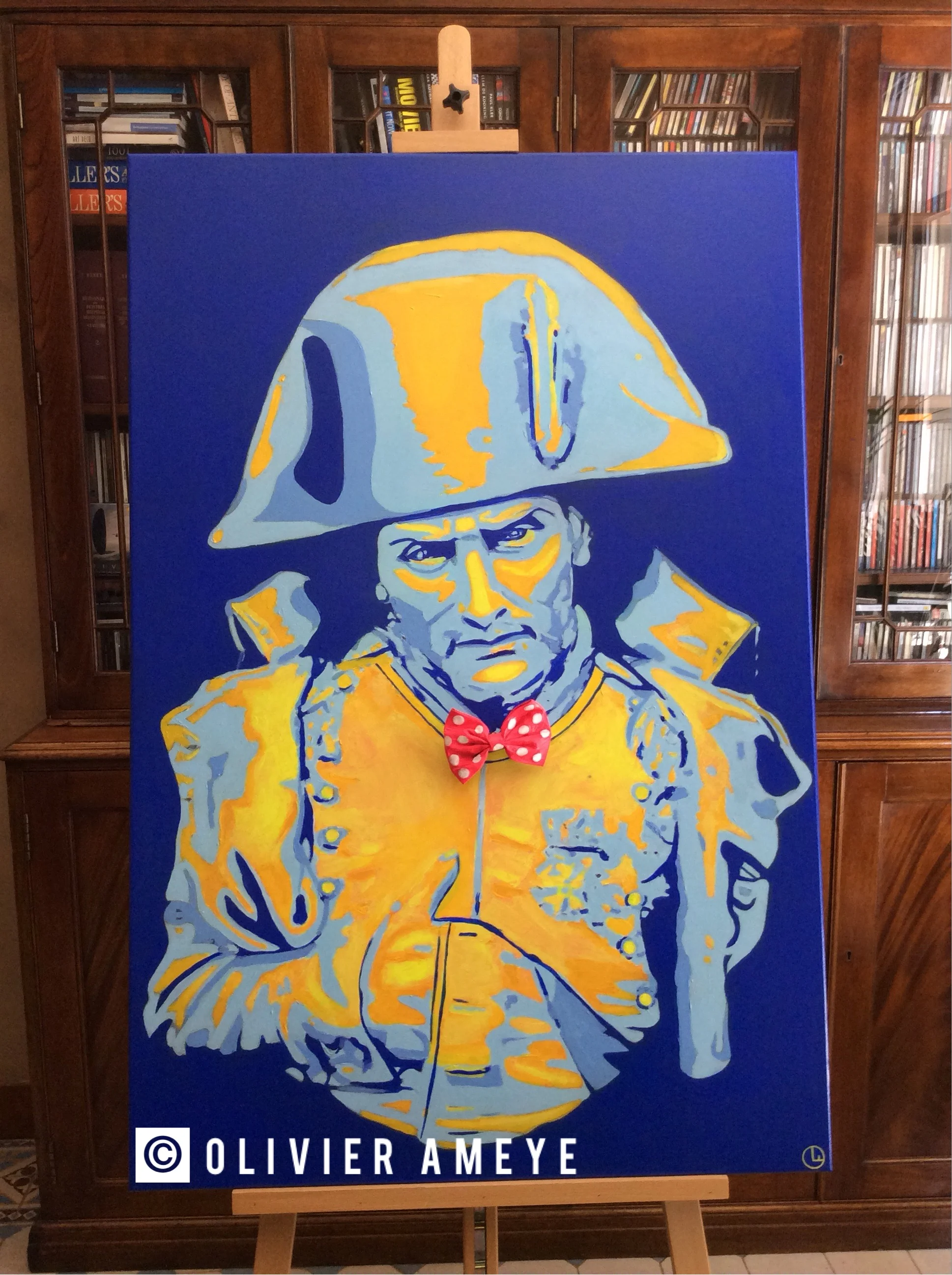 Napoleon with turning Bow Tie.SOLD