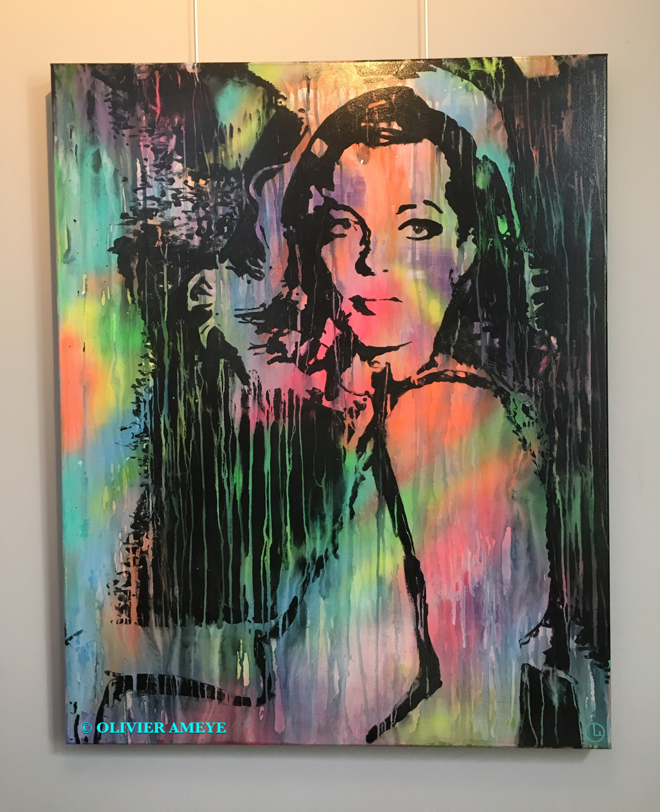 Romy Schneider 80 x 100 cm