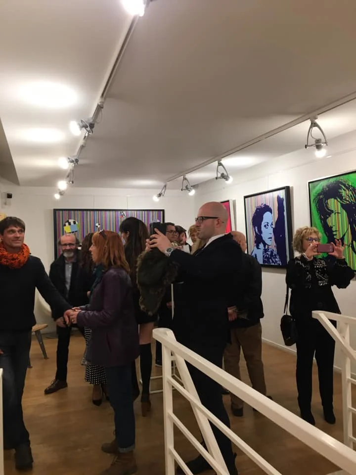 Vernissage Galerie Sonia Monti. Paris 8.