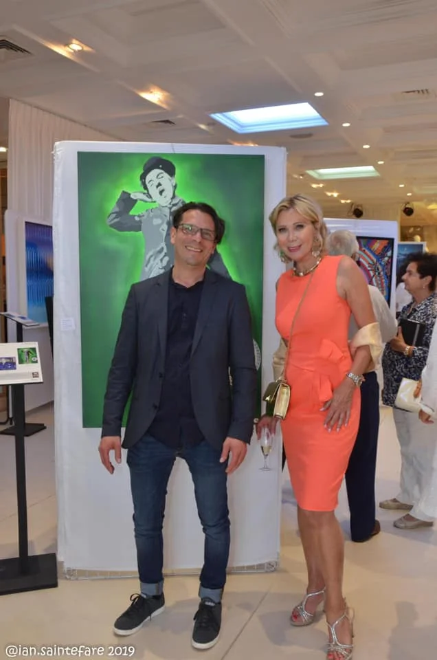Exhibition Saint-Jean Cap Ferrat with Wendy Lauwers