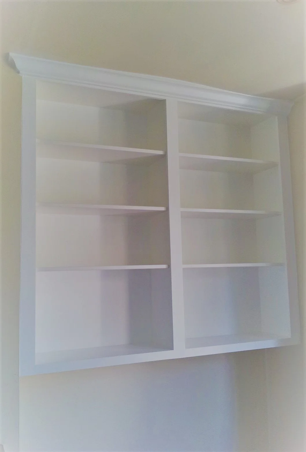 A floating Classic Bookcase.