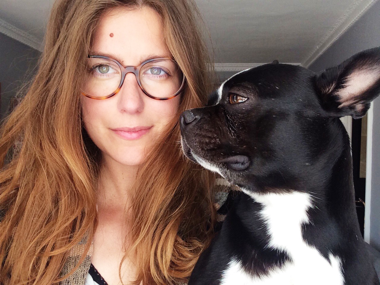 I'm based in San Francisco. My canine office mate's name is Avon Barksdale.