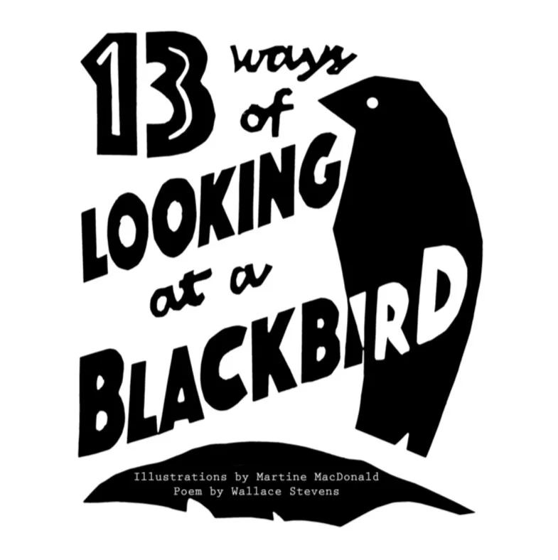 Book release of "13 Ways Of Looking At A Blackbird"