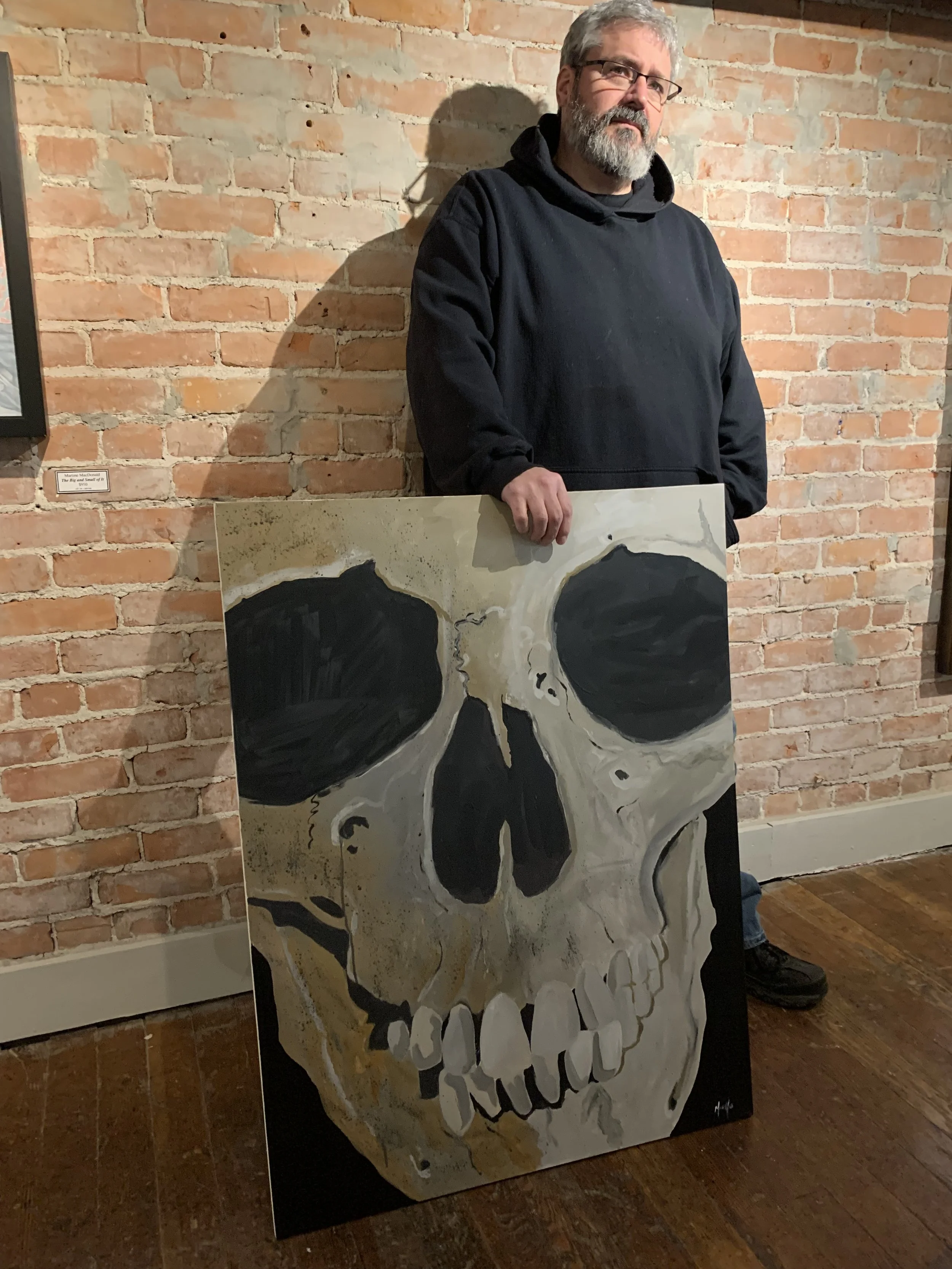 Dark Voices , the macabre work of Tony Miello (opening reception)