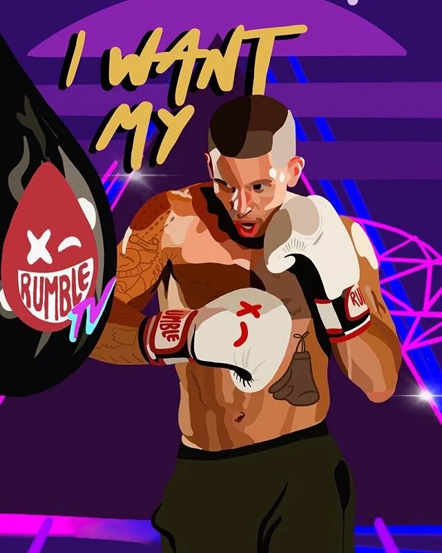 I want my @doyourumble IRL!
.
Looking fwd to seeing LA open up this weekend 🙌🏼 NYC doors are opening up soon!! Until then, we keep rockin&rsquo; on Rumble TV 📺💪🏼
.
See ya&rsquo;ll tomorrow 7am for Level Up boxing! Check the link in bio for class