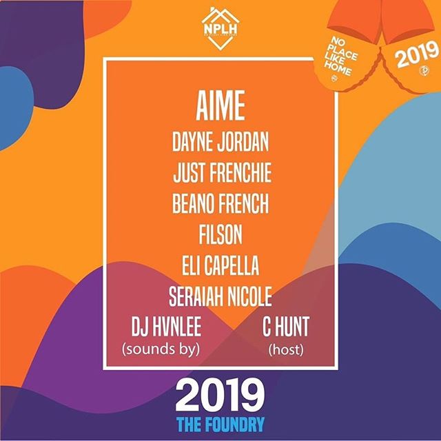 I&rsquo;m fresh off vacay so now it&rsquo;s time to get back to work. Proud to announce that I&rsquo;ll be sharing the stage with @daynejordan3d @beanofrench @justfrenchie @seraiahnicole @elicapella9 @filsonmusic @djhvnlee and @chunt3d for No Place L