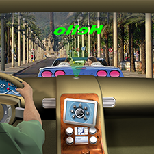MERCEDES BENZ SAFETY ERGONOMICS System to display messages to drivers.