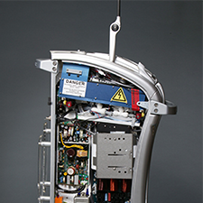 BIOLASE FDA ENGINEERING A highly condensed engineering system of laser, computer, cooling, and power.