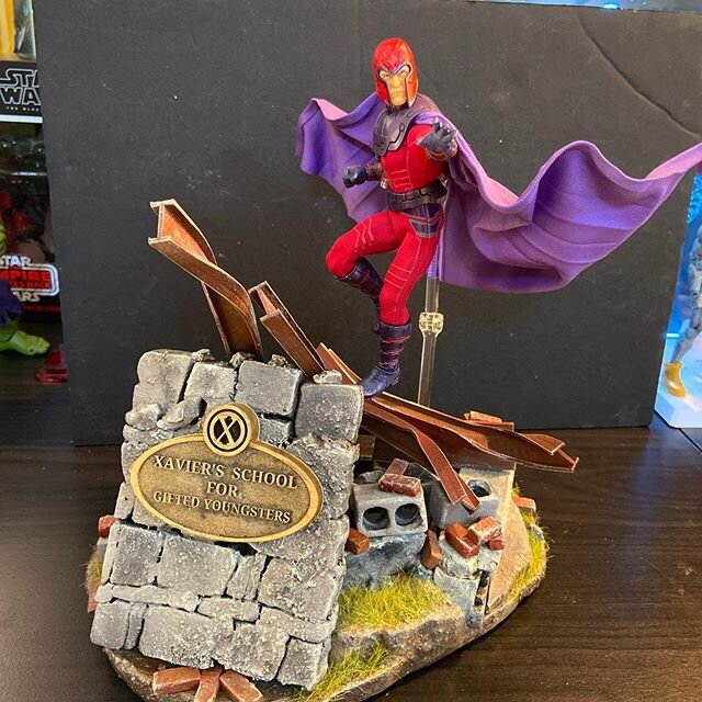 Finally got the mezco mags to see how he would look on this base. Our goal of having folks tag and post didn&rsquo;t quite work out for us. So we are just gonna sell this. Thanks for those who were participated all 2 of you , lol. Anyway if intereste