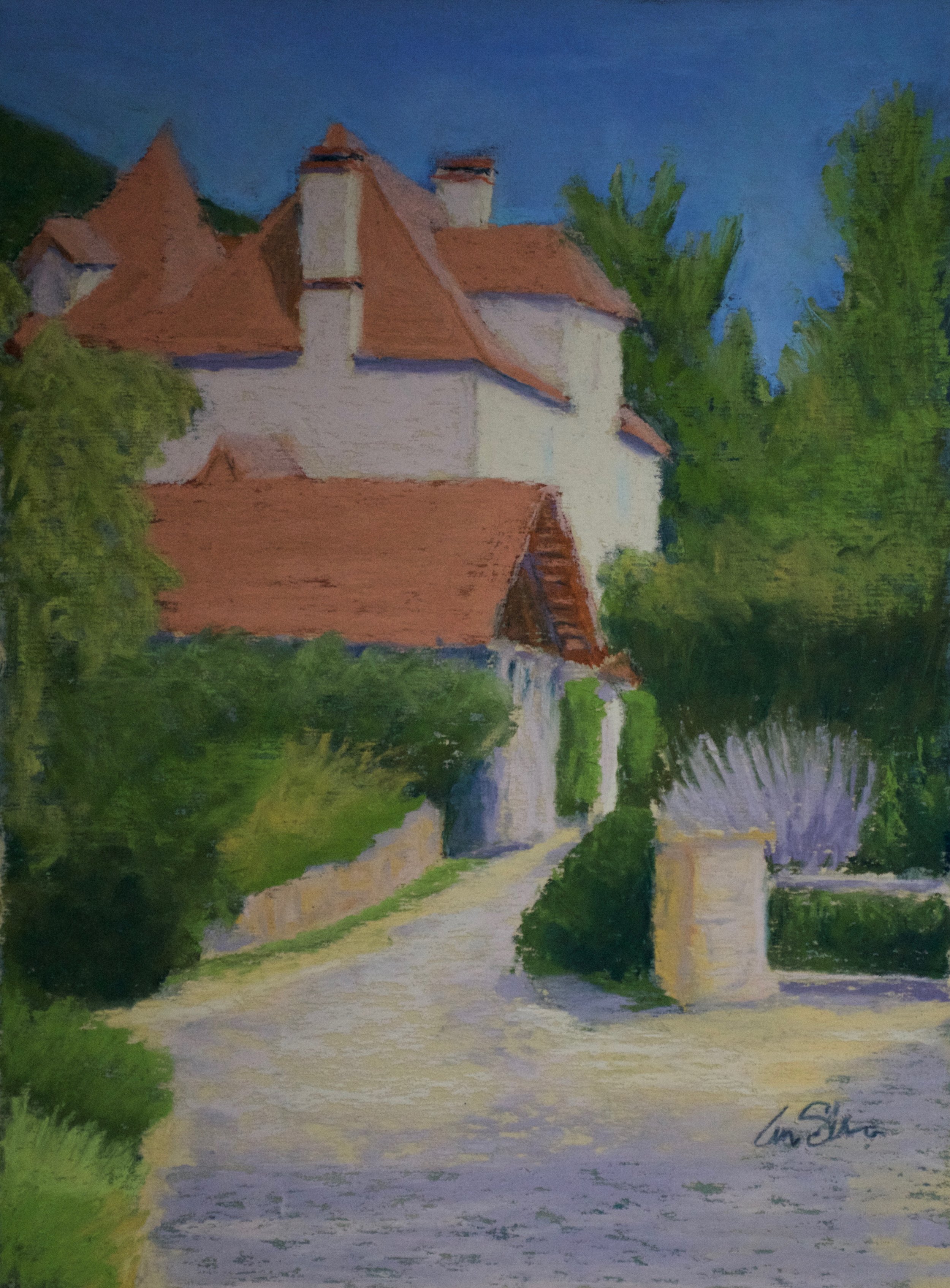 French Delight, 2015 pastel on paper, 9x12 inches
