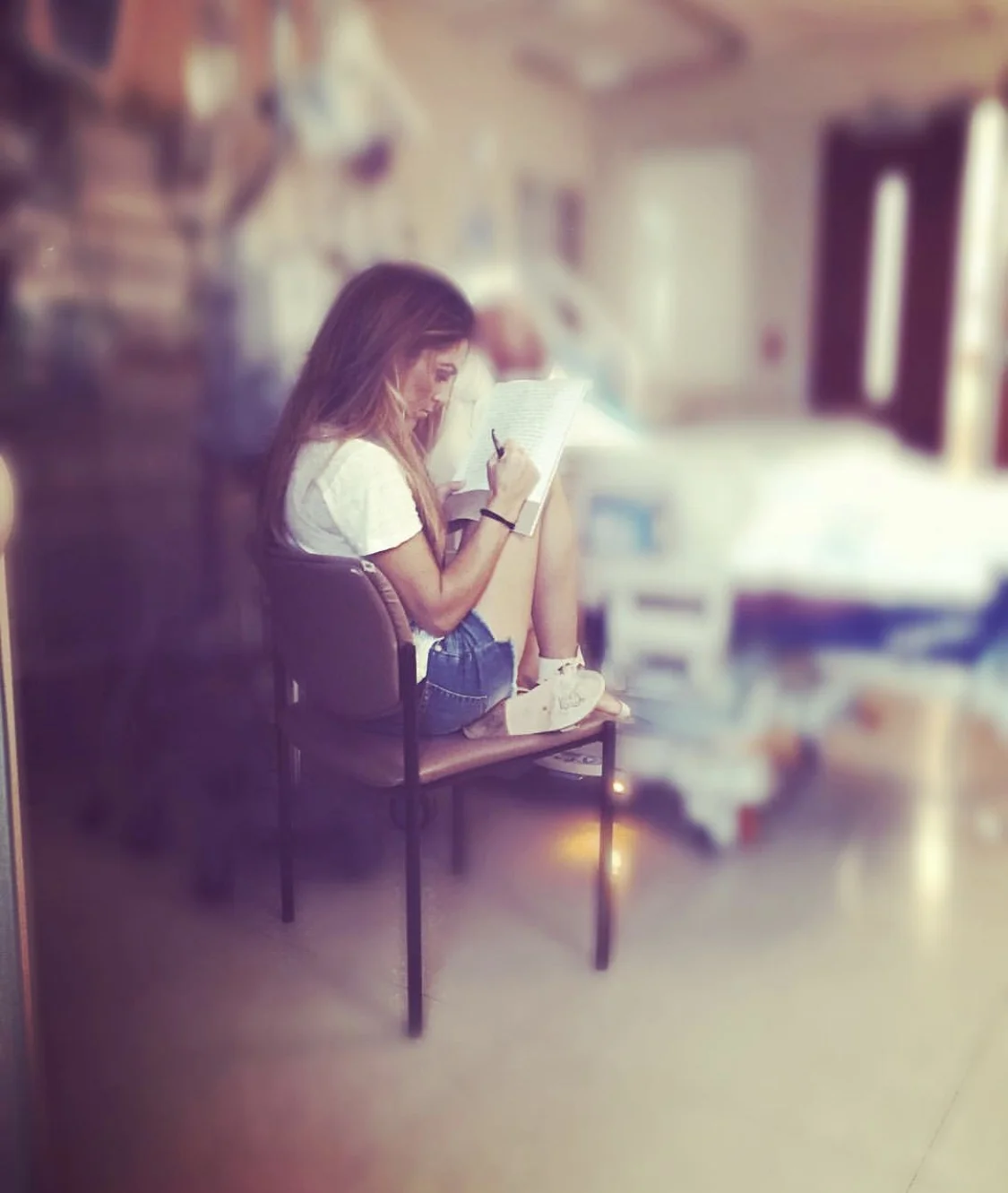 July, 2016. Right after my dad's major surgery where they removed his jaw.