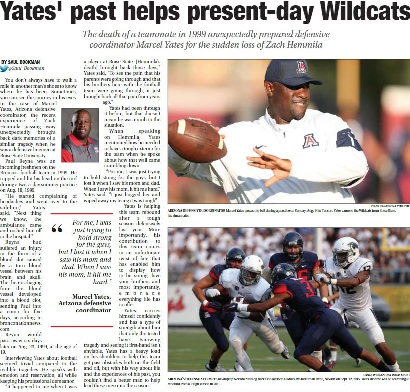 Yates key in helping 'Cats deal with adversity