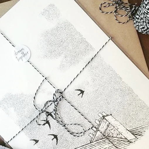 Drawn Together Art Collective Art Prints Craft Fair Tips 