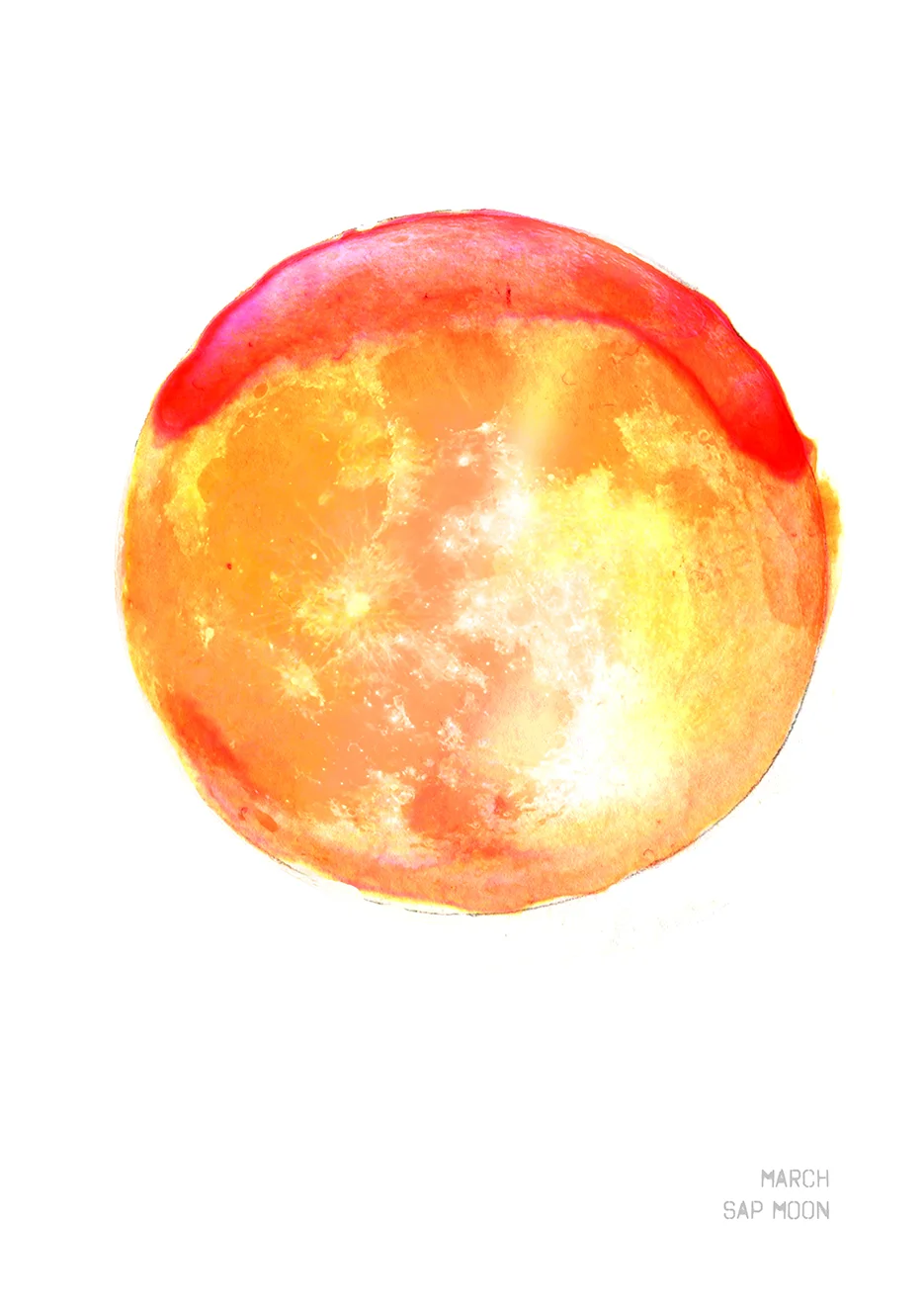 March Sap Moon Art Print Drawn Together Art Collective Shop.jpg