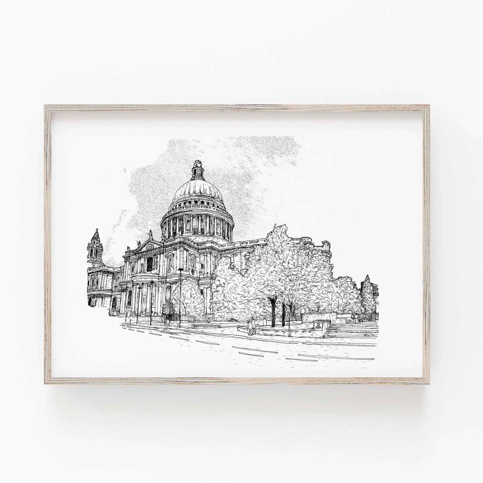 St Paul's Cathedral  - London Art Print