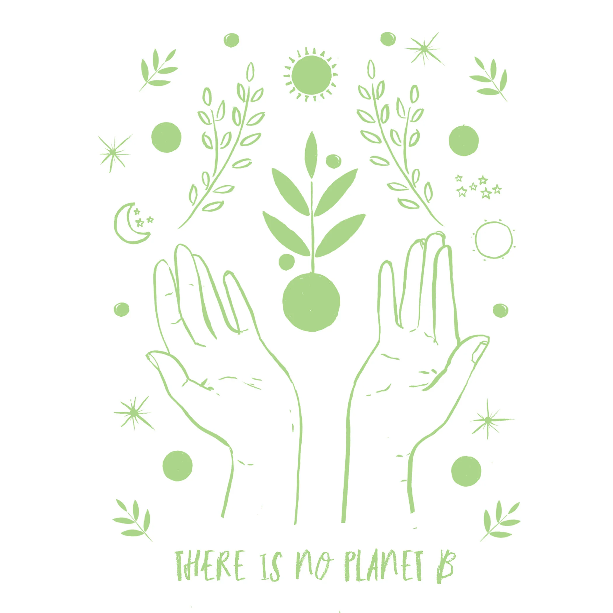'There is no Planet B' Free Digital Download SQUARE SOCIAL