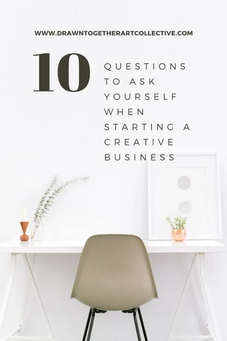 10 Questions to ask yourself when starting a creative business