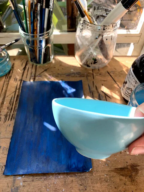 How To Paint A Full Moon In Gouache Free Step By Step Art Tutorial Drawn Together Art Collective Art Prints London