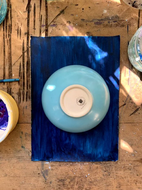 How To Paint A Full Moon In Gouache Free Step By Step Art Tutorial Drawn Together Art Collective Art Prints London