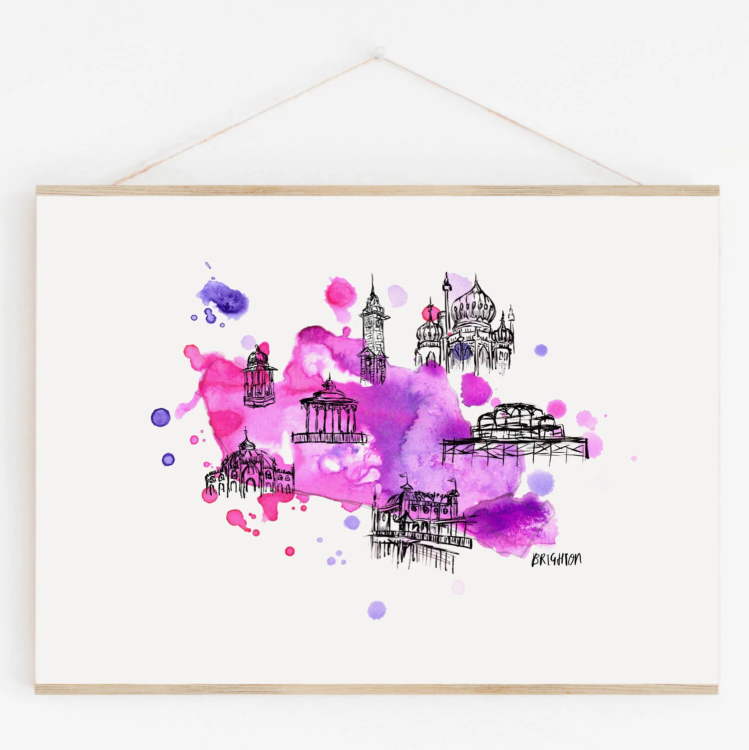 Brighton Place Print