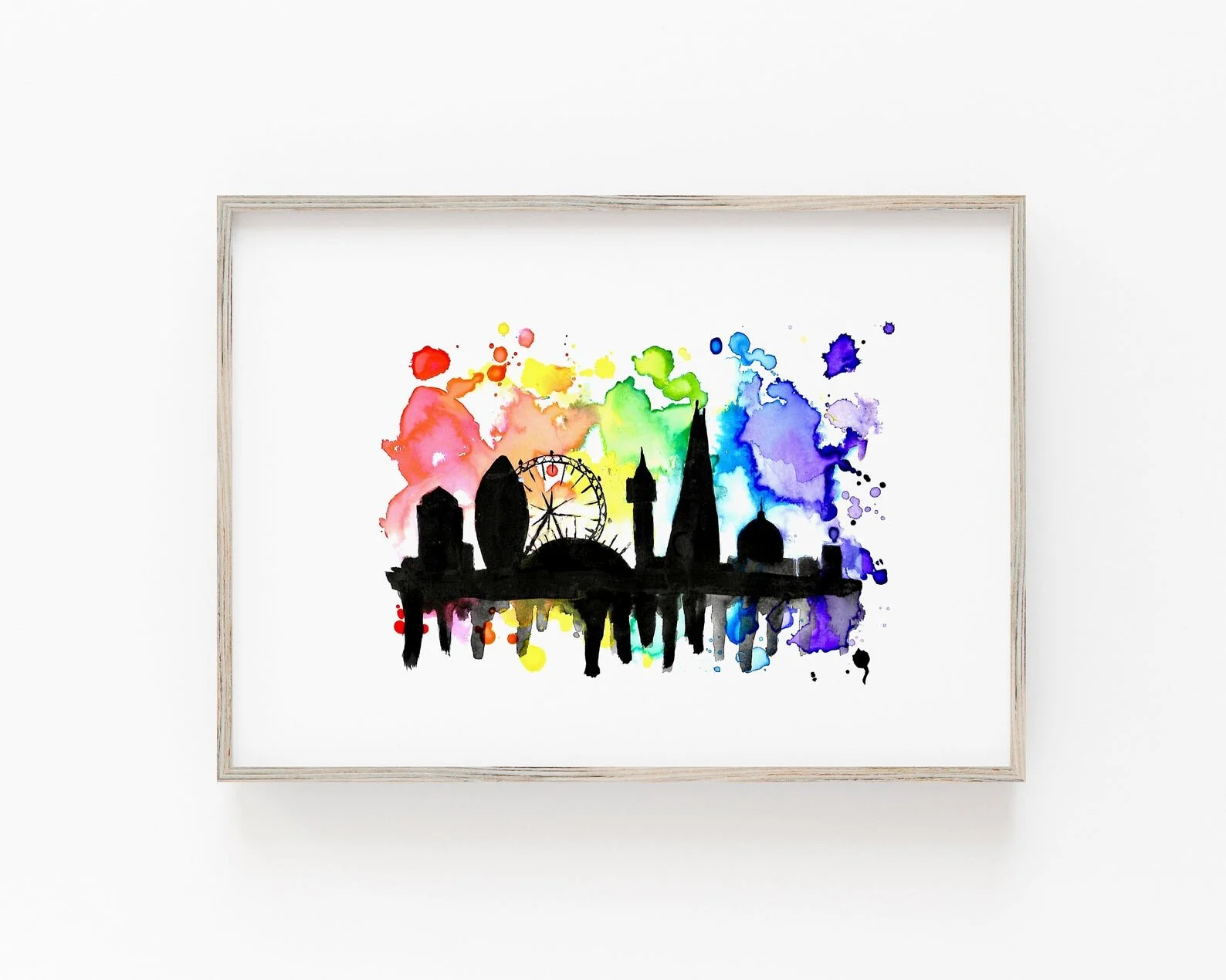London Pride Skyline - Art Print