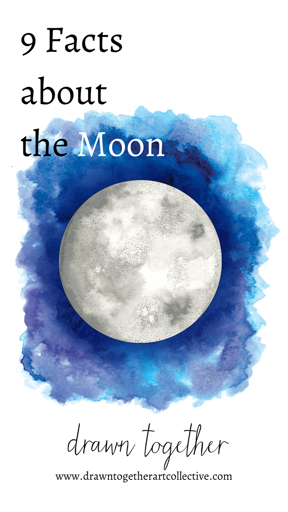 9 Facts About The Moon Drawn Together Art Collective Art Prints London 9 Facts About The Moon Drawn Together Art Collective Art Prints London