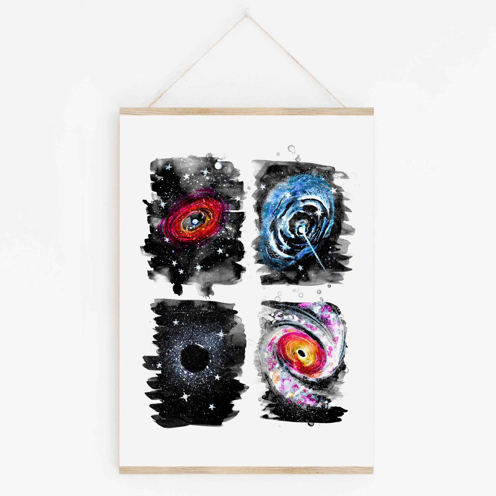 Cosmic Artwork Galaxies Art Print