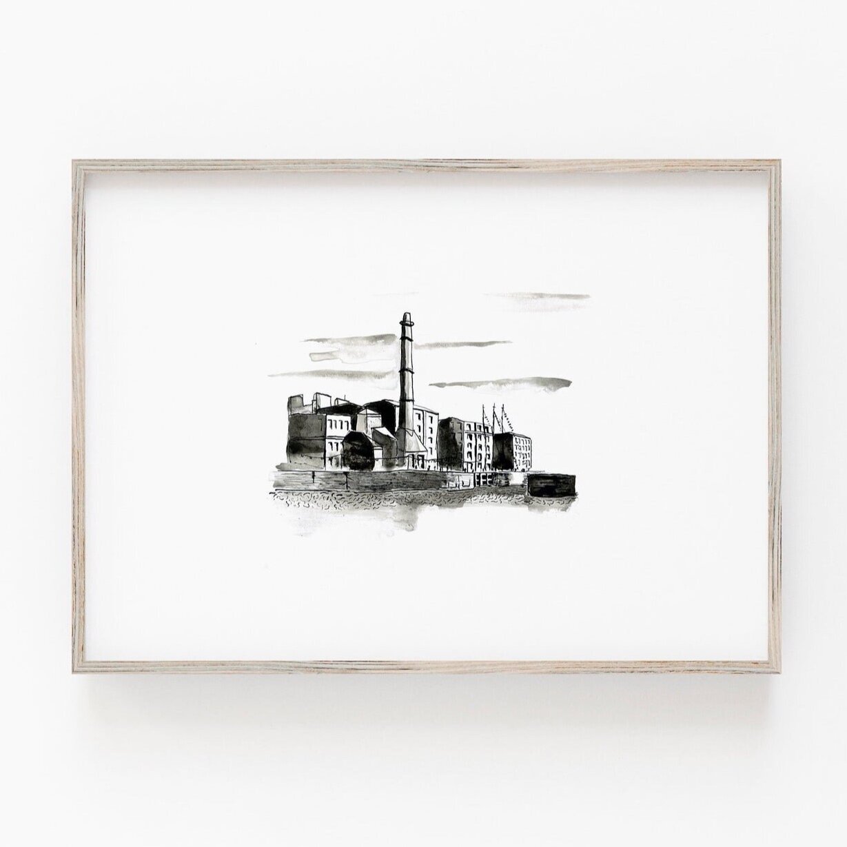 Liverpool Ink Illustration